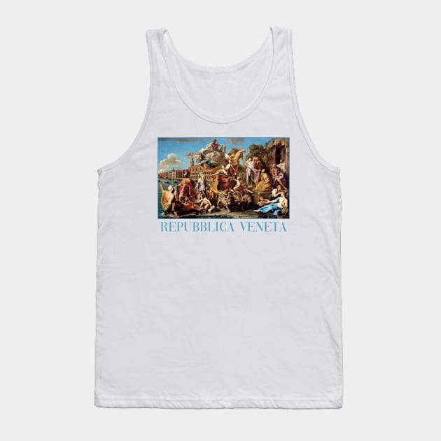 The Triumph of Venice by Batoni Tank Top by academic-art